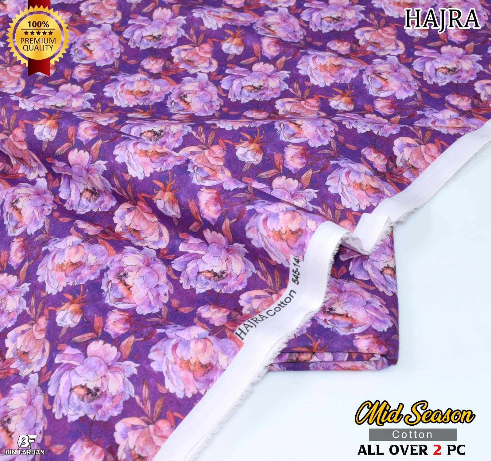 ✨ HAJRA – 100% Original 2-Piece Pure Cotton Suit ✨