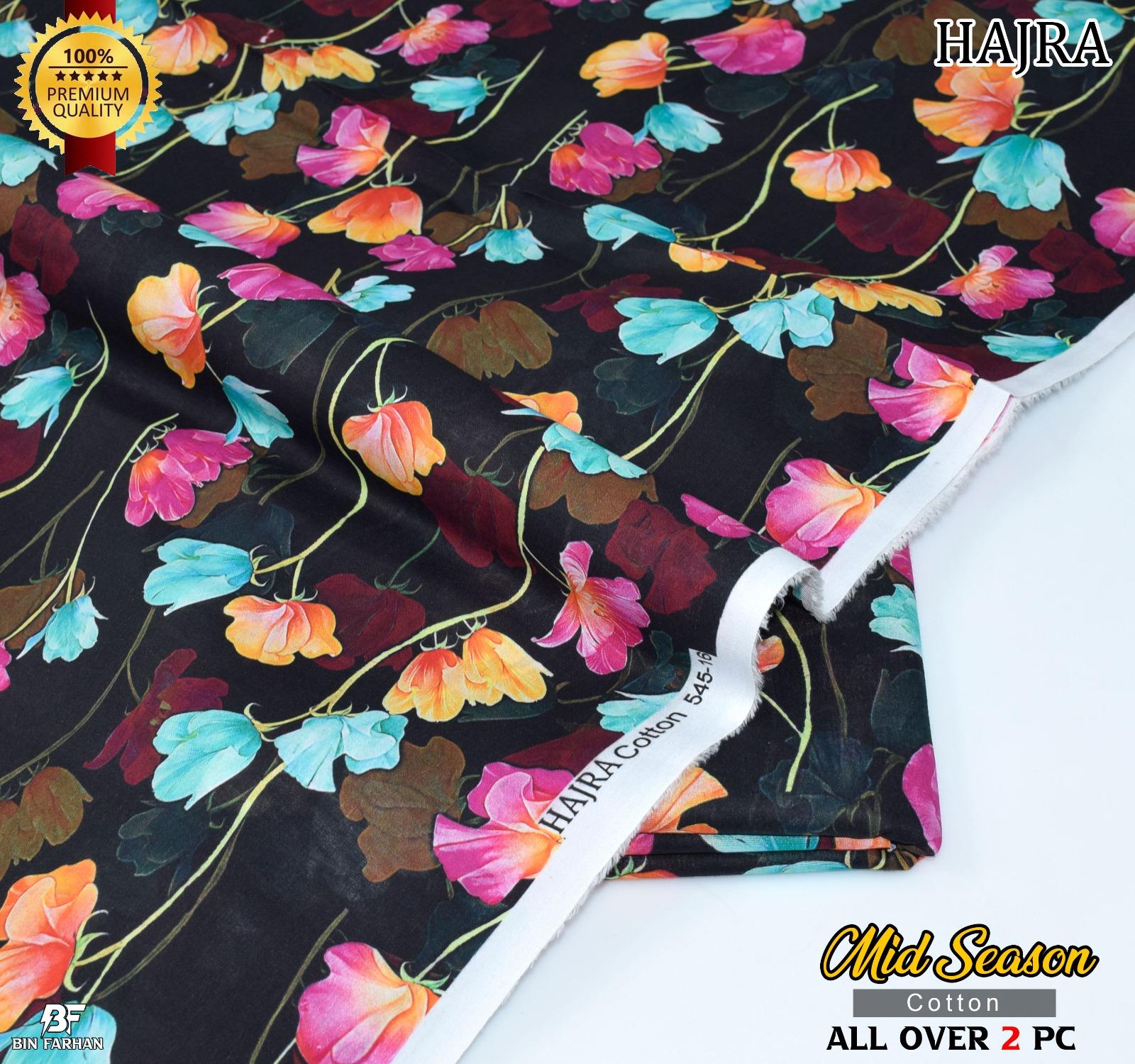 ✨ HAJRA – 100% Original 2-Piece Pure Cotton Suit ✨