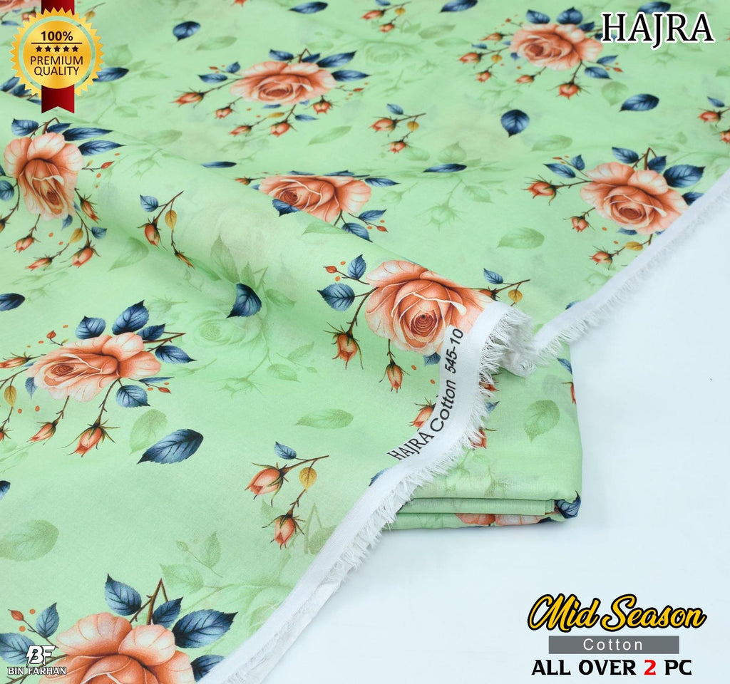 ✨ HAJRA – 100% Original 2-Piece Pure Cotton Suit ✨