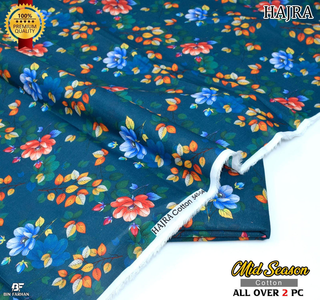 ✨ HAJRA – 100% Original 2-Piece Pure Cotton Suit ✨