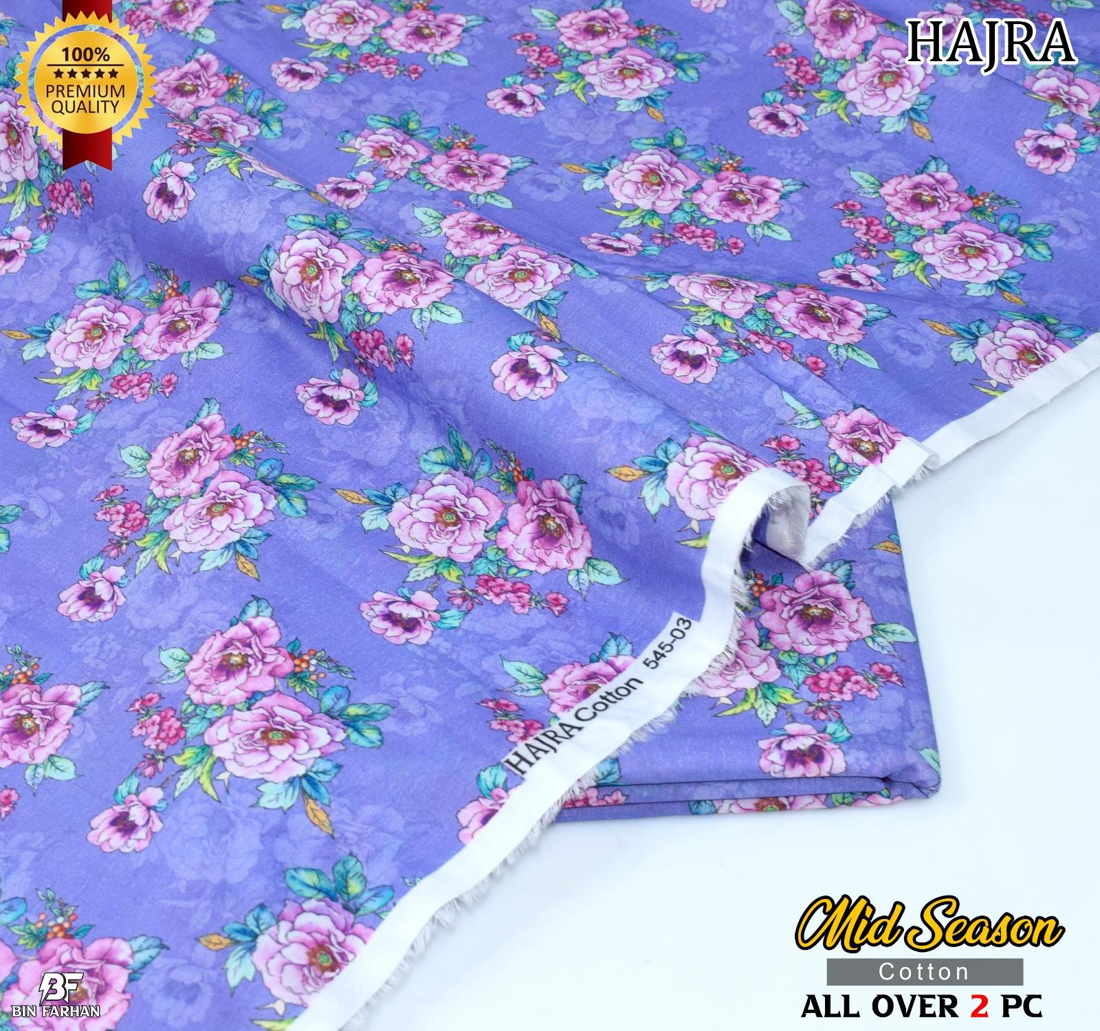 ✨ HAJRA – 100% Original 2-Piece Pure Cotton Suit ✨