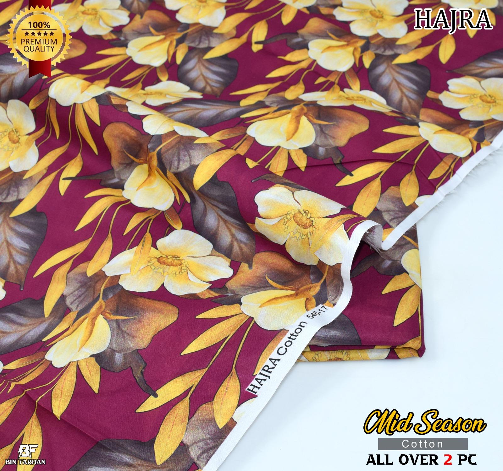 ✨ HAJRA – 100% Original 2-Piece Pure Cotton Suit ✨