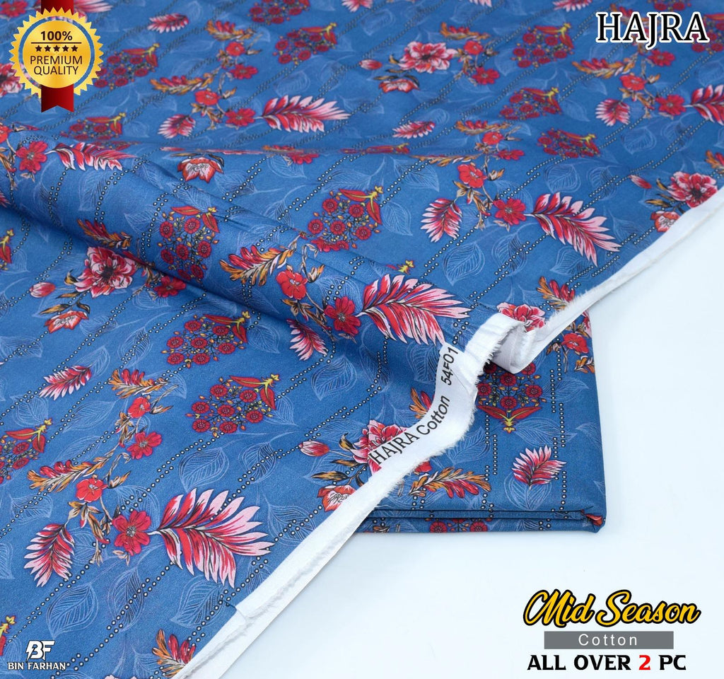 ✨ HAJRA – 100% Original 2-Piece Pure Cotton Suit ✨