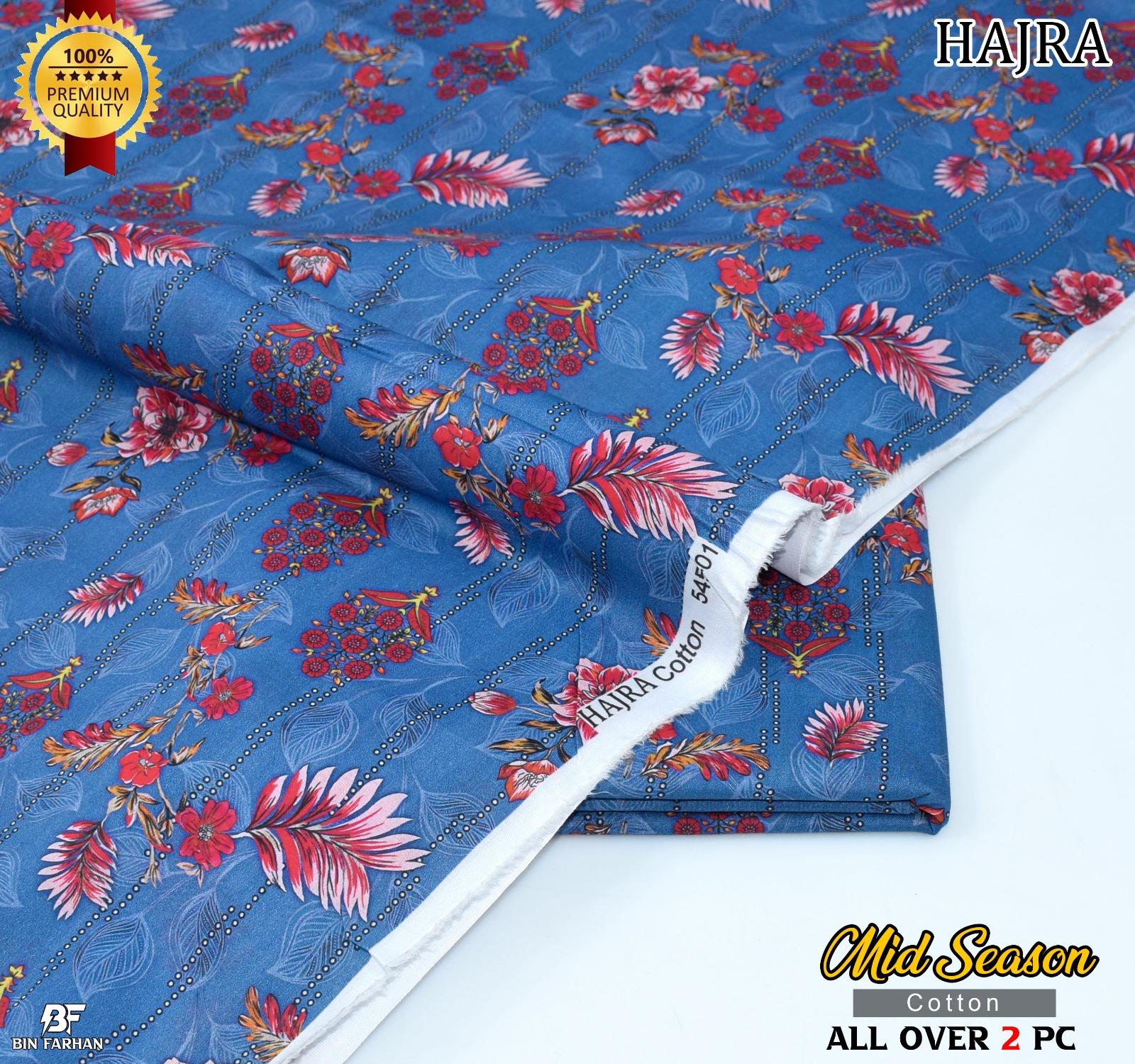 ✨ HAJRA – 100% Original 2-Piece Pure Cotton Suit ✨