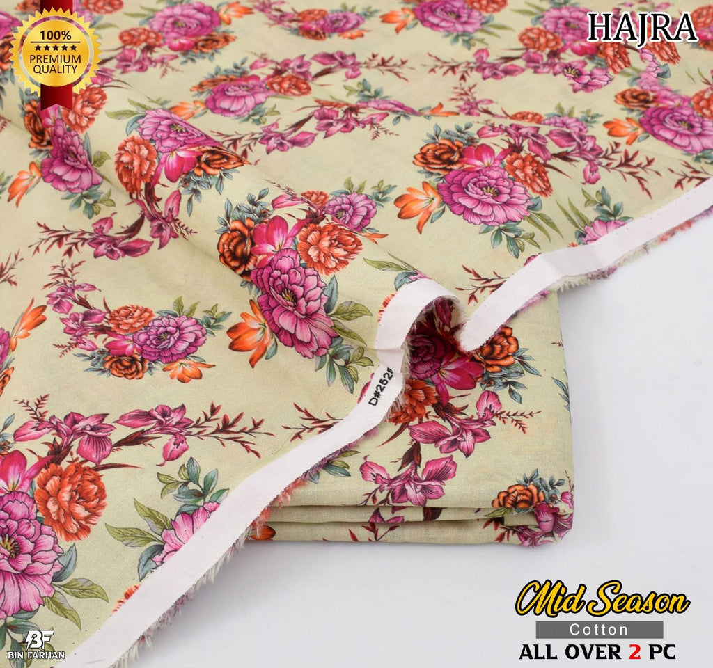 ✨ HAJRA – 100% Original 2-Piece Pure Cotton Suit ✨