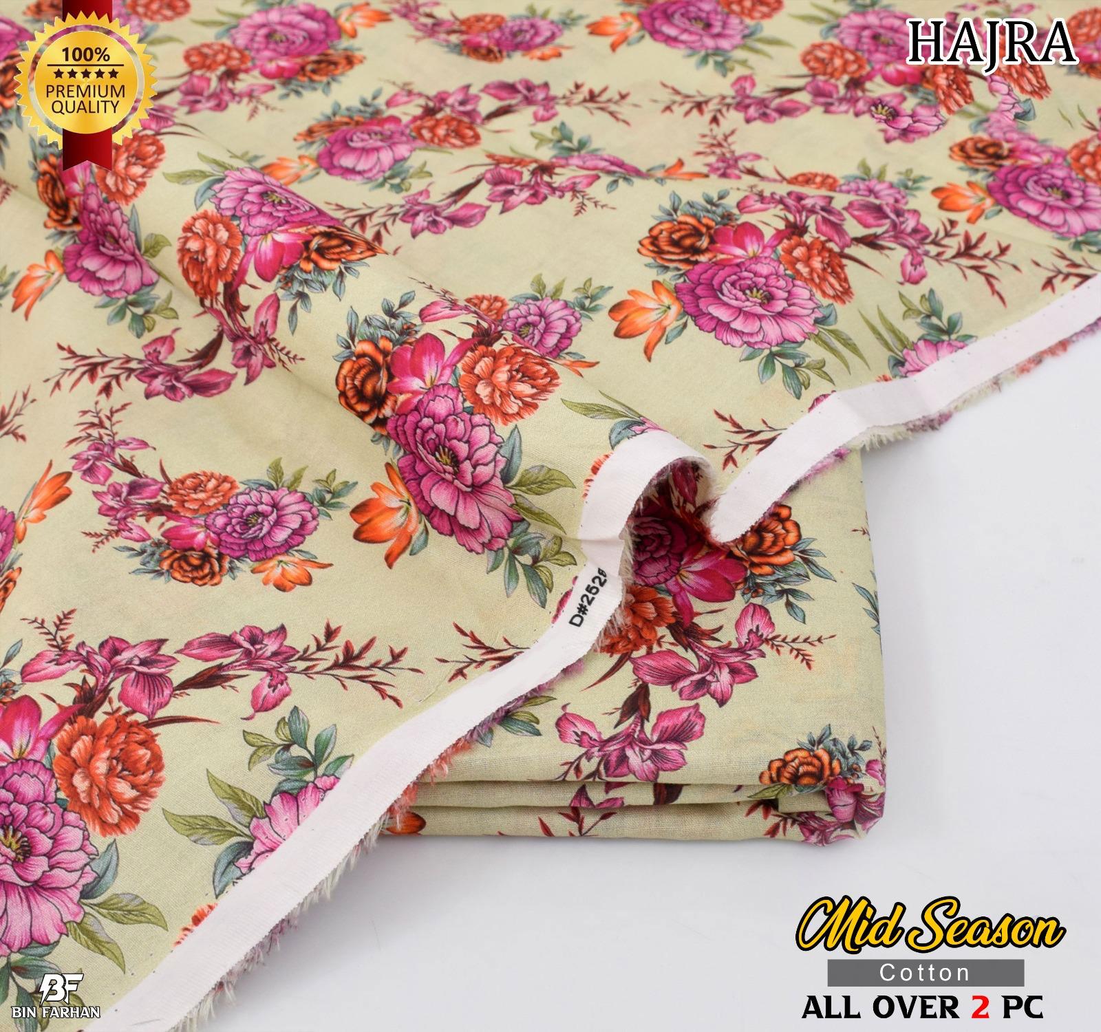 ✨ HAJRA – 100% Original 2-Piece Pure Cotton Suit ✨